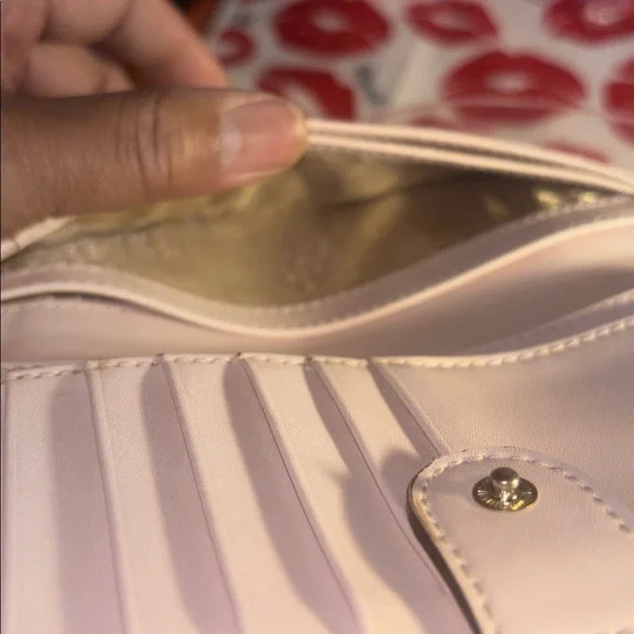 Kate Spade Blush Pink Bow Wallet - Picture 6 of 12